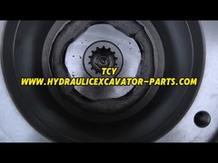 उत्खनन यंत्र की यात्रा में कमी लाने वाला गियरबॉक्स